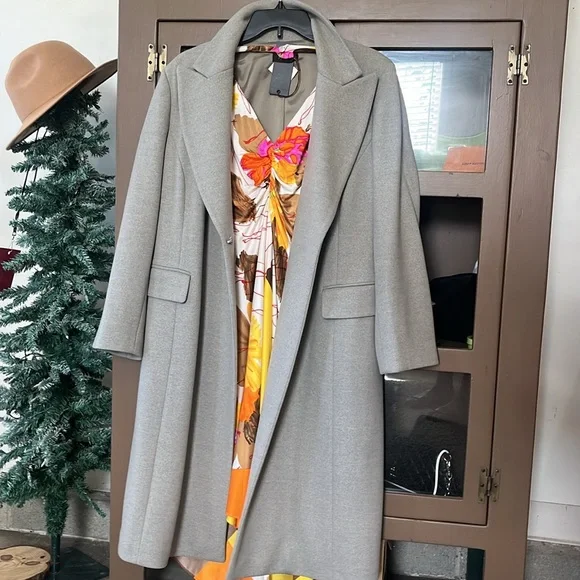 PESERICO | Midi Jacket Single Breasted - Picture 4 of 5